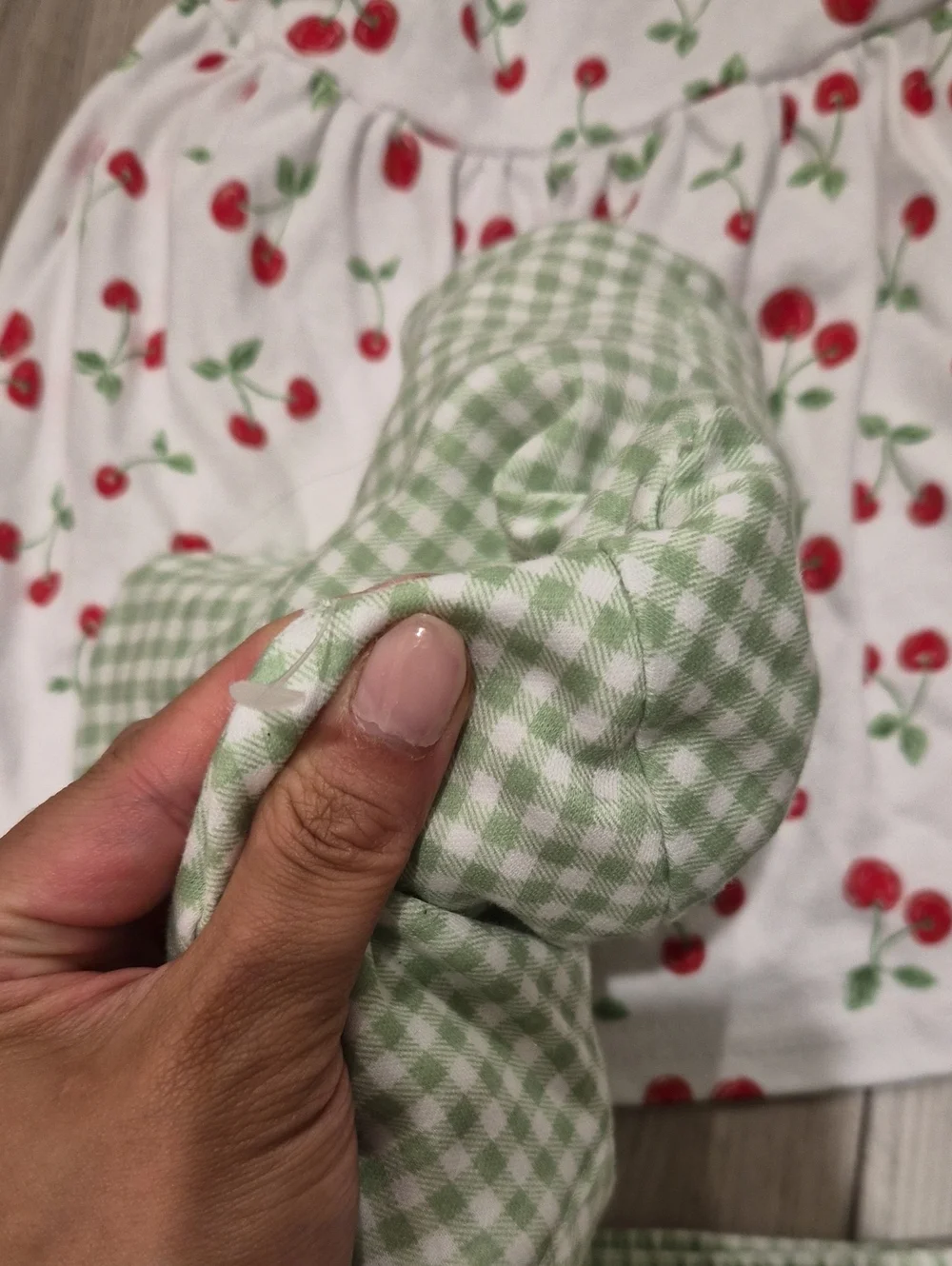 toddler cherry summer outfit